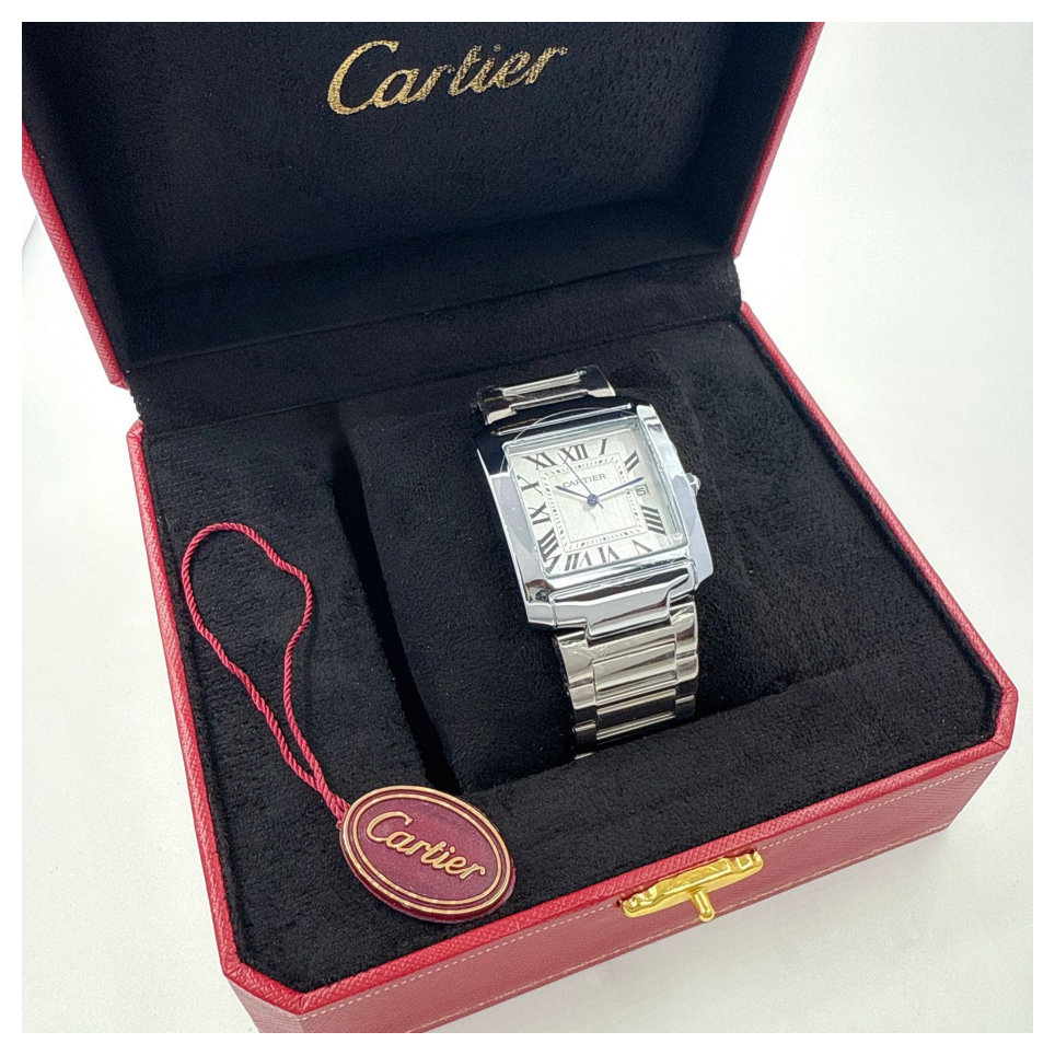 Cartier Tank Française – Stainless Steel